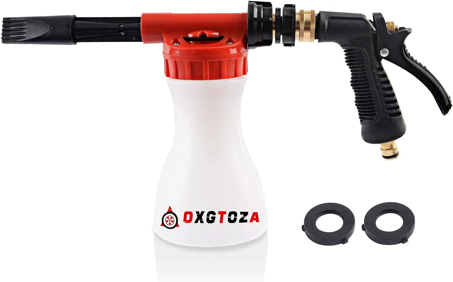 Car Wash Foam Gun Soap Foam Cannon Blaster, Adjustable Ratio Dial Car Foam Gun, Foam