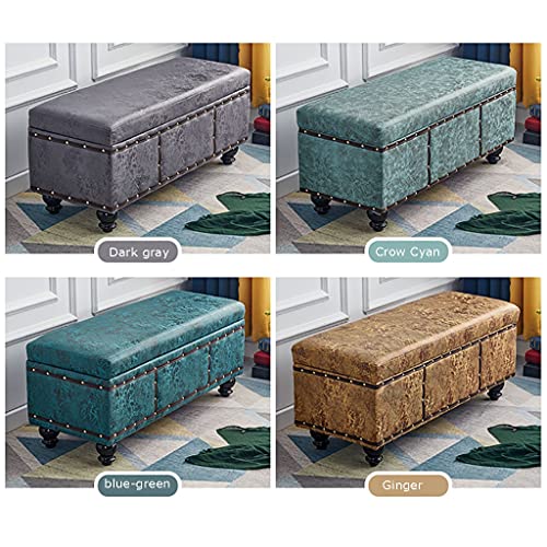 Pouf de rangement rectangulaire idéal pour ranger votre chambre