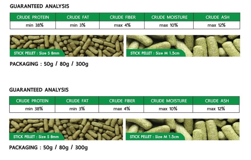 Image of Sakura Super Premium Speacial Food for Turtle & Reptile with Vitamin D3, High Calcium & Probiotic Stick Pellet (M) 300gm