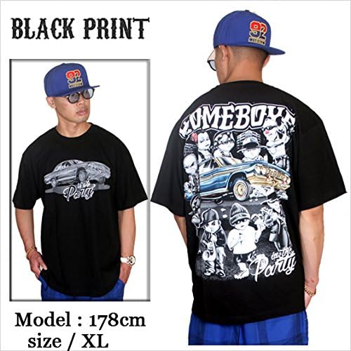 Amazon Black Print ブラックプリント Tシャツ Homeboys インパラ サイズ Xl アメージング 服 サングラス 通販
