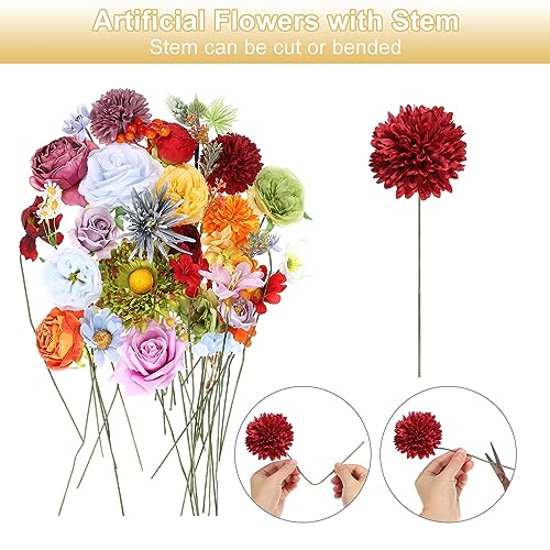PATIKIL Artificial Flowers Combo Box Set - Image 4