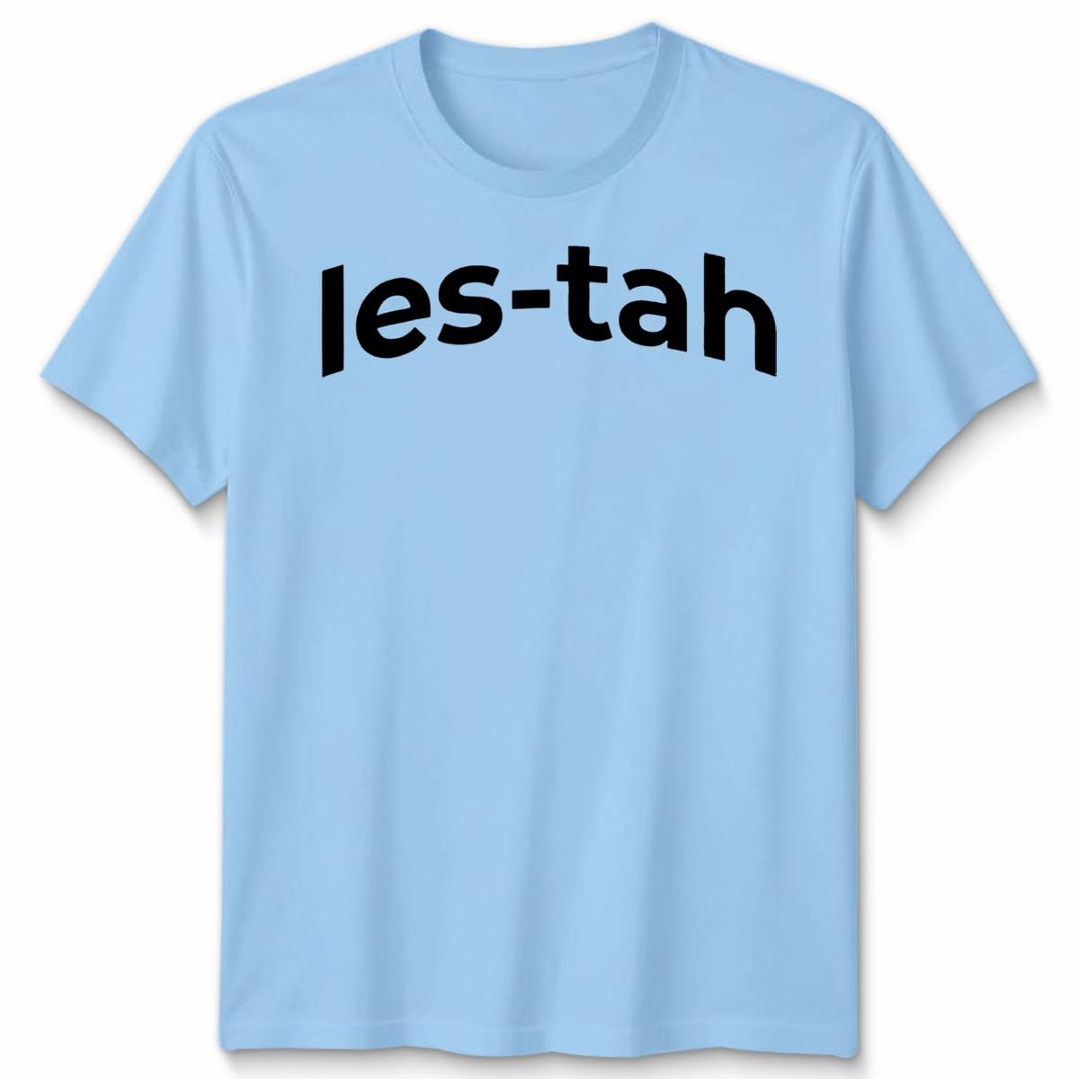 Leicester Lestah Unisex T Shirt Footbal Fan Gift Funny Novelty Soccer Supporters Tee Mens Womens Graphic Top Unisex XL Sky Blue
