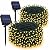 Dazzle Bright 2 Pack Total 400LED 132FT Warm White Christmas Solar String Outdoor Lights, Solar Powered with 8 Modes Waterproof Fairy Lights for Bedroom Patio Garden Tree Party Yard Decoration