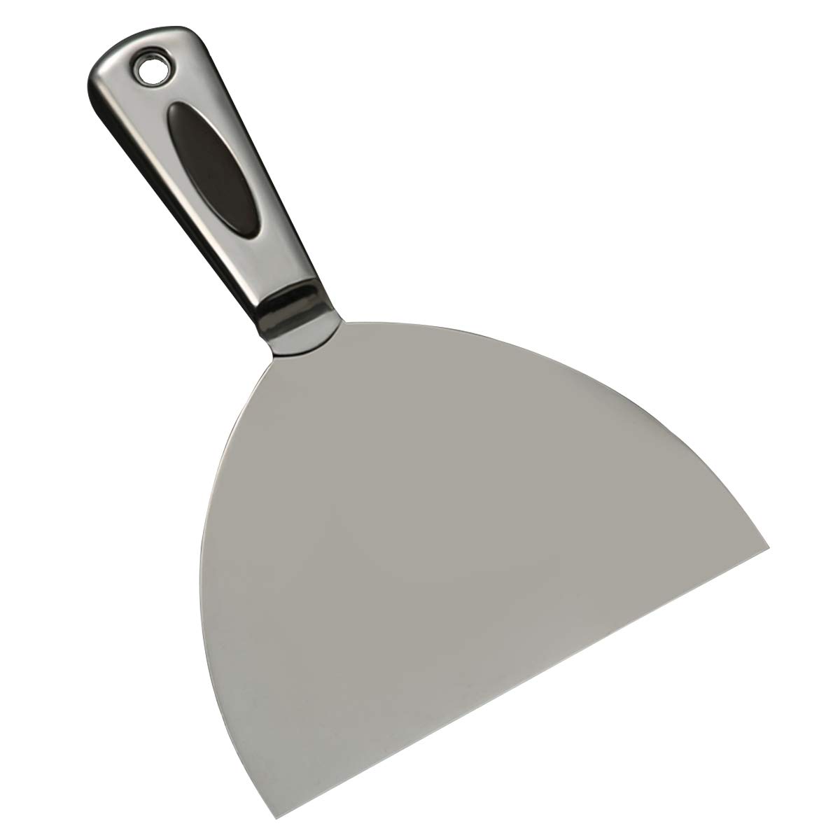 Raspador, espátula, espátula para Masilla, Herramienta raspadora de Metal for Acabado de Paneles de Yeso, Yeso, Papel Tapiz/6 Pulgadas(6Inch)