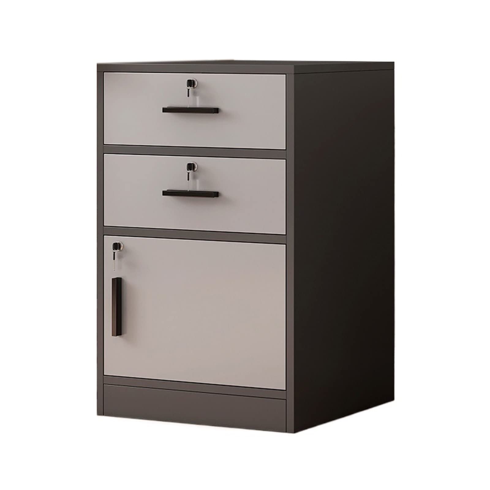 ASerZenith Vertical File Cabinet With Printer Storage And Lockable Drawer Office Side Cabinet For Home Floor Storage,D-One Size