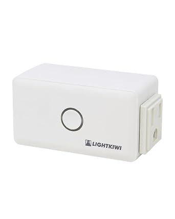 Lightkiwi E2683 WiFi Smart Plug for Low Voltage Landscape Lighting Transformer