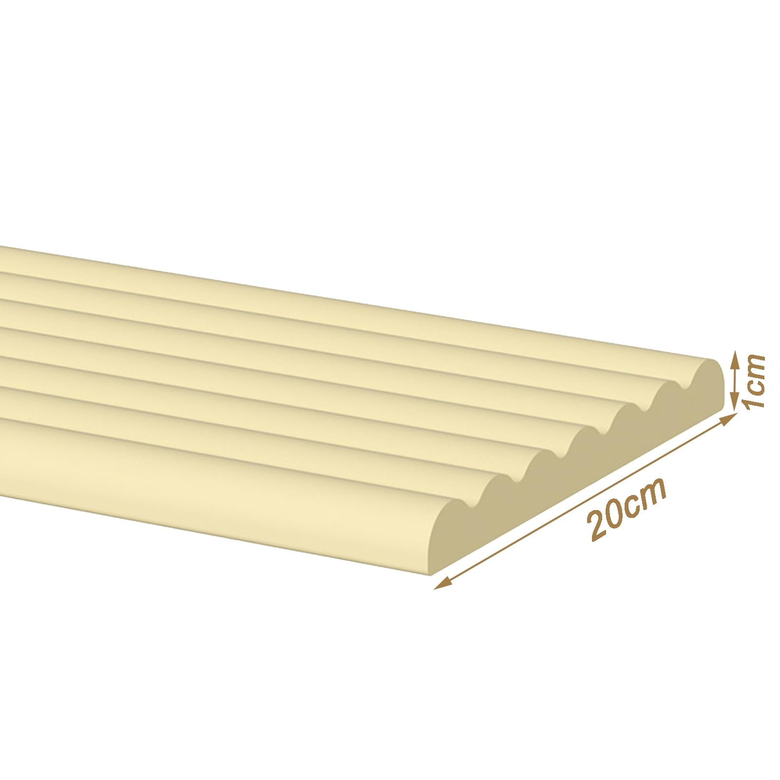 Eckenschutz, 199,9 cm Kantenschutz für Babysicherheit, Schaumstoff-Stoßstange für Möbel, Tisch, Kamin, Schränke, Schreibtisch - Klebestreifen