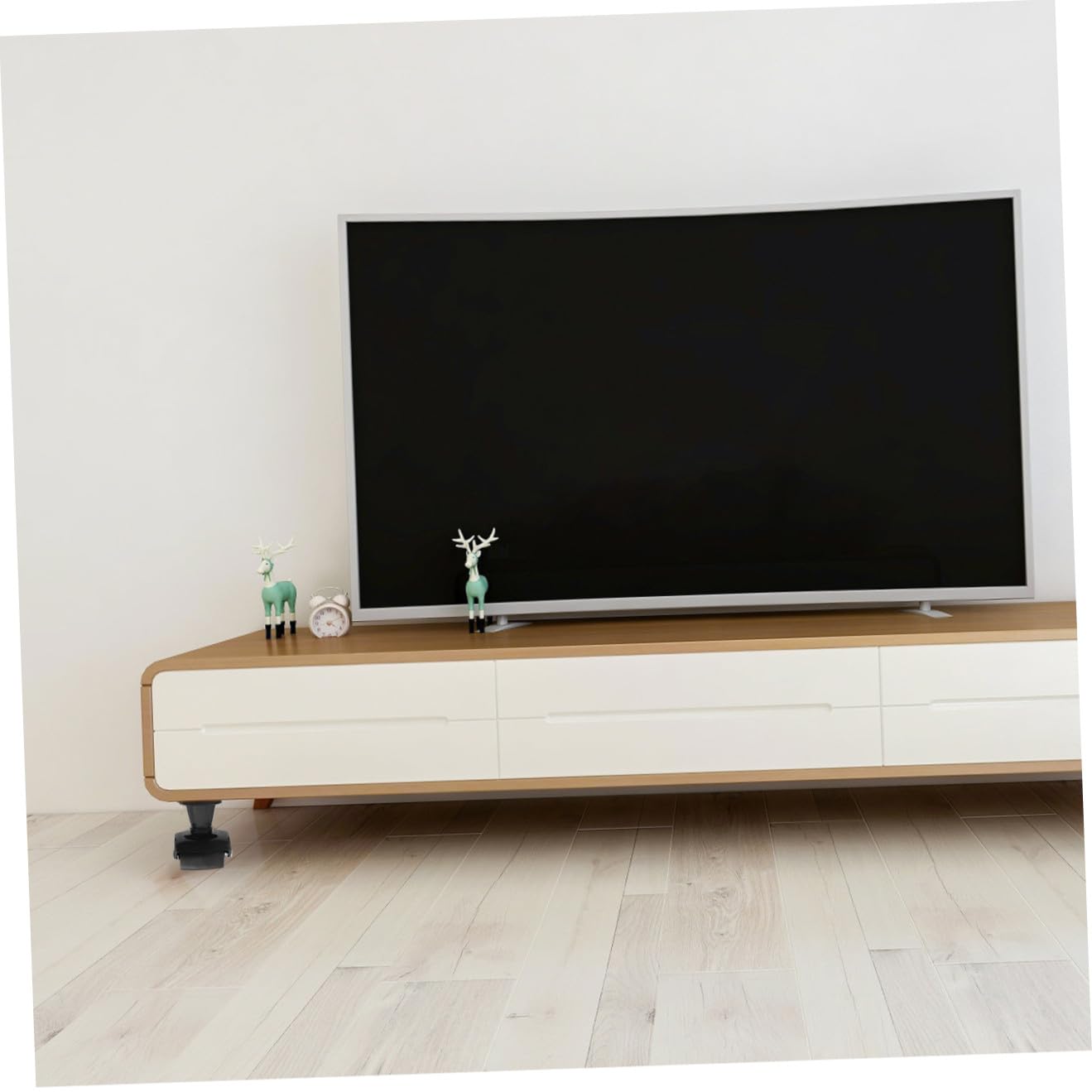 SECFOU 4piezas Ruedas Giratorias de Repuesto para Muebles Ajustables Ruedas para Sillas de Oficina para Pisos para Uso el Hogar