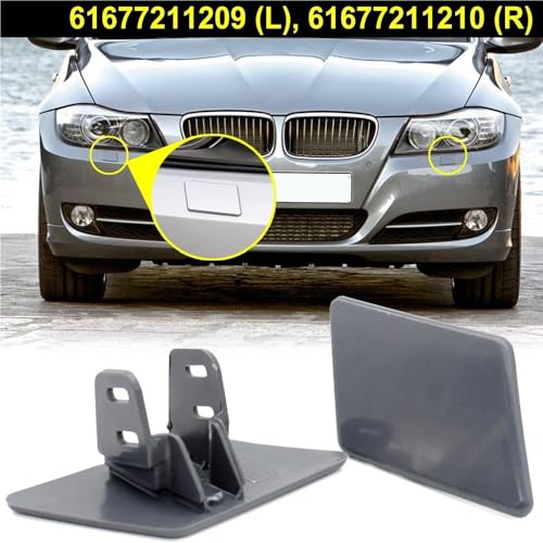 Buse jet phare et cache pour E90 E91 320i 325i 335i pare-chocs avant - 2