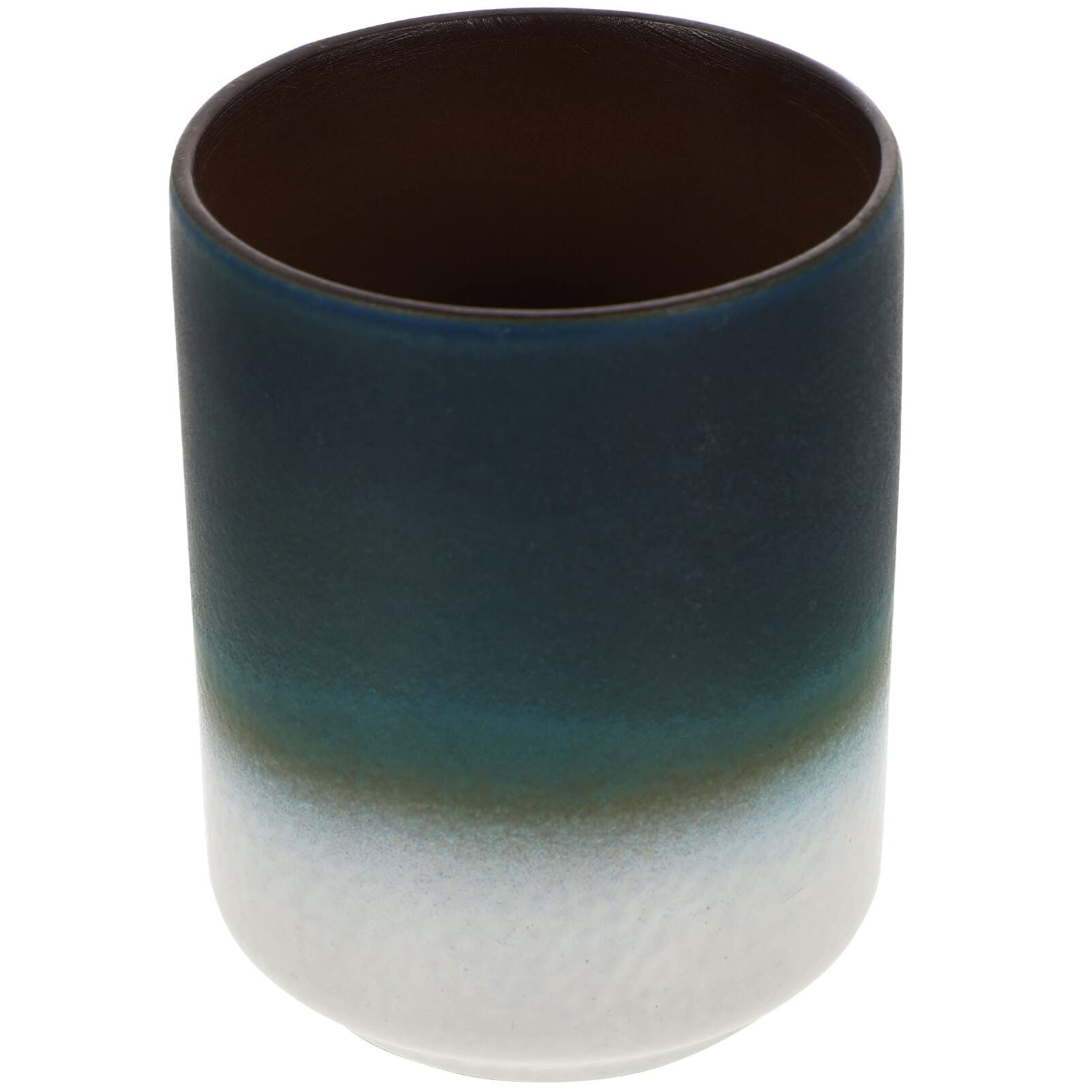 Taza De Cerámica Vintage Japonesa Diseño Degradado y Accesorio para Casa Taza De Reutilizable y