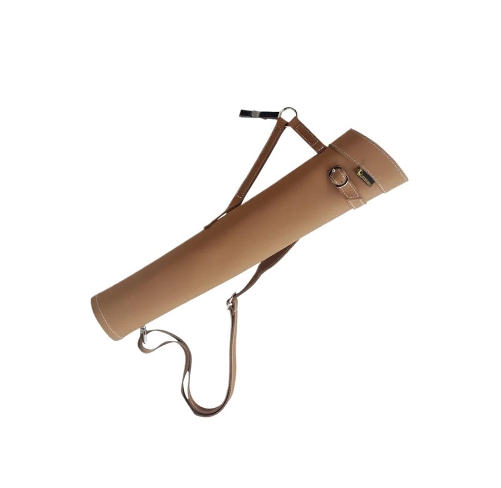 Carquois De Tir à l'arc Sac à flèches en Cuir, carquois Dos de Hanche, Charge appropriée, 25, Sangle réglable, Clip Ceinture, Support flèche
