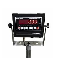 Vista 5 de Liberty LS-915-BW-NTEP Legal for Trad Bench Scale with Wheels and Backrails Size (18” x 24”) 500 x 0.1 lbs Capacity