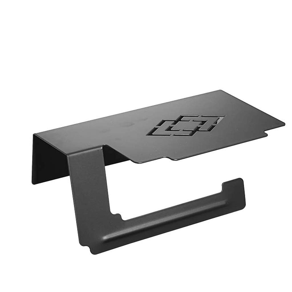 Vassoio carta carta supporto del tovagliolo di bagno di carta supporto del tovagliolo di punzonatura omaggio servizi igienici bagno in acciaio inox mobile di immagazzinaggio del telefono Rotolo