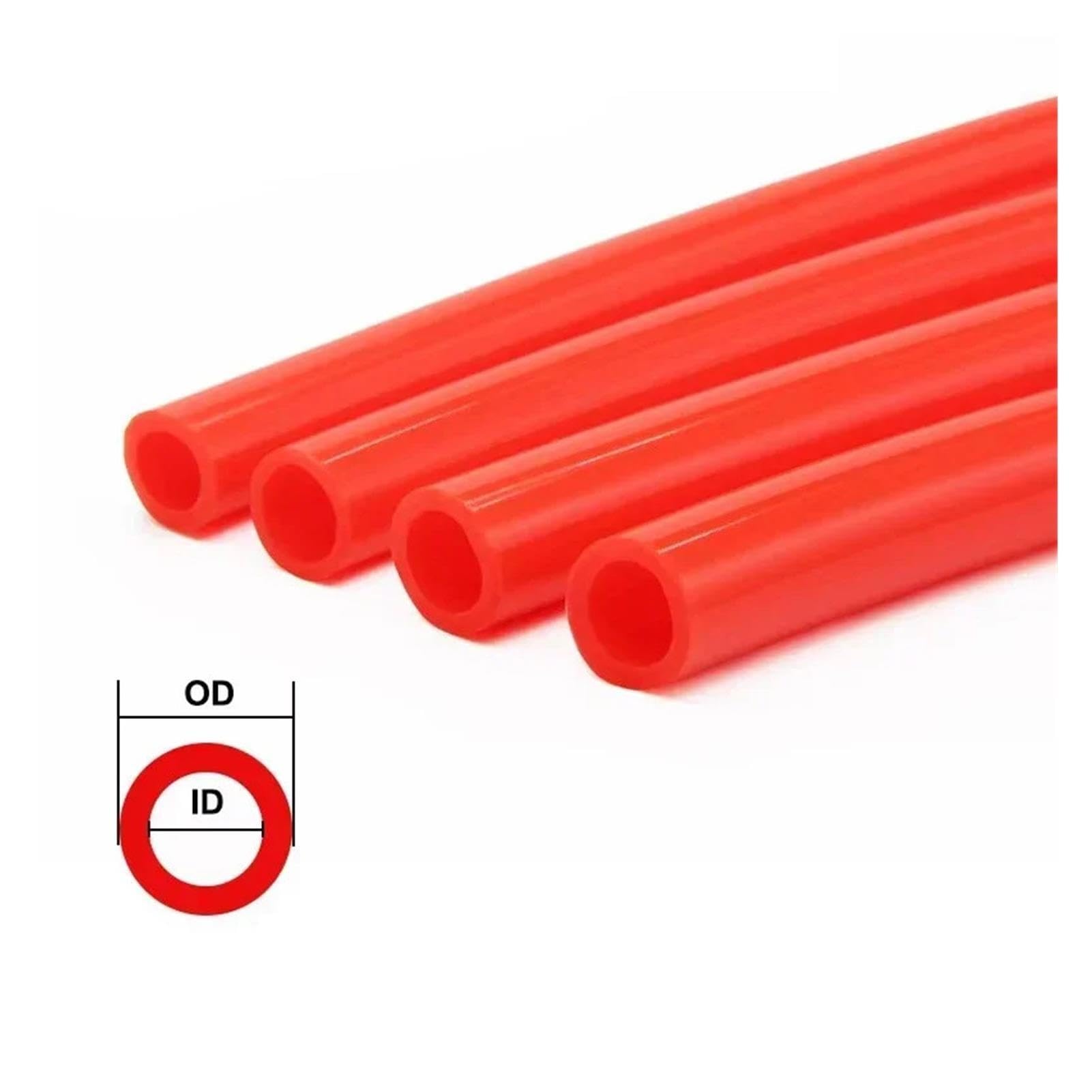 Red Silicone Tube Aquarium Air Irrigation Hose
