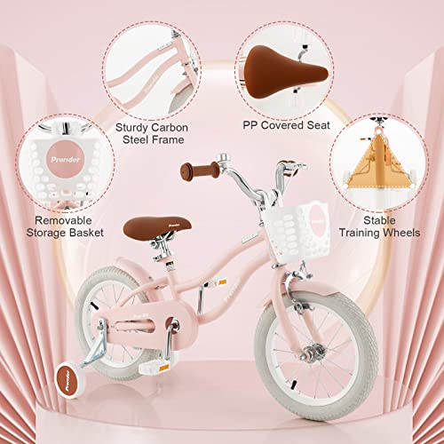 Image of BABY JOY Kids Bike, 12 14 16 18 20 Inch Boys Girls Bike w /Removable Basket