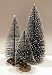 Produktbild Tanne Weihnachts-Baum mit Schnee 3er Set 12/16/20 cm Krippenstall Krippenzubehör
