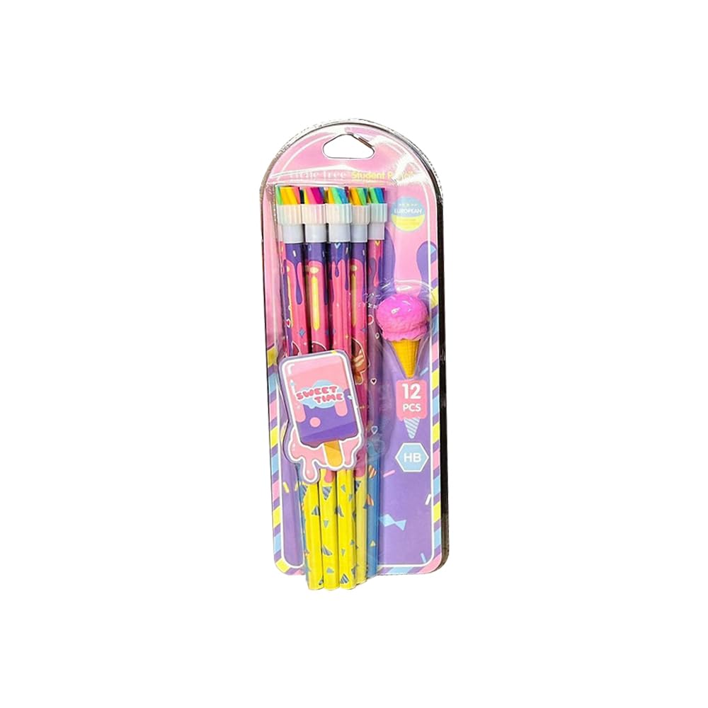 Festiko® Set of 13 Pcs Ice-cream Erasers Pencil Stationary Set for Kids B, Pencil Set with Icecream Shaped Erasers for Kids, Birthday Return Gifts for Kids (B0C944RLHZ) Amazon Price History, Amazon Price Tracker