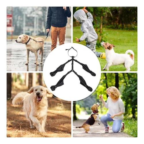 Bottes de neige imperméables chien legging anti-glisse