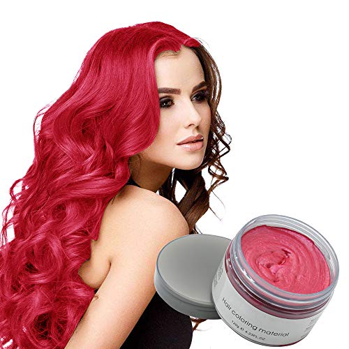 Natural Hair Wax Color Styling Cream Mud, Adofect Natural Hairstyle Dye