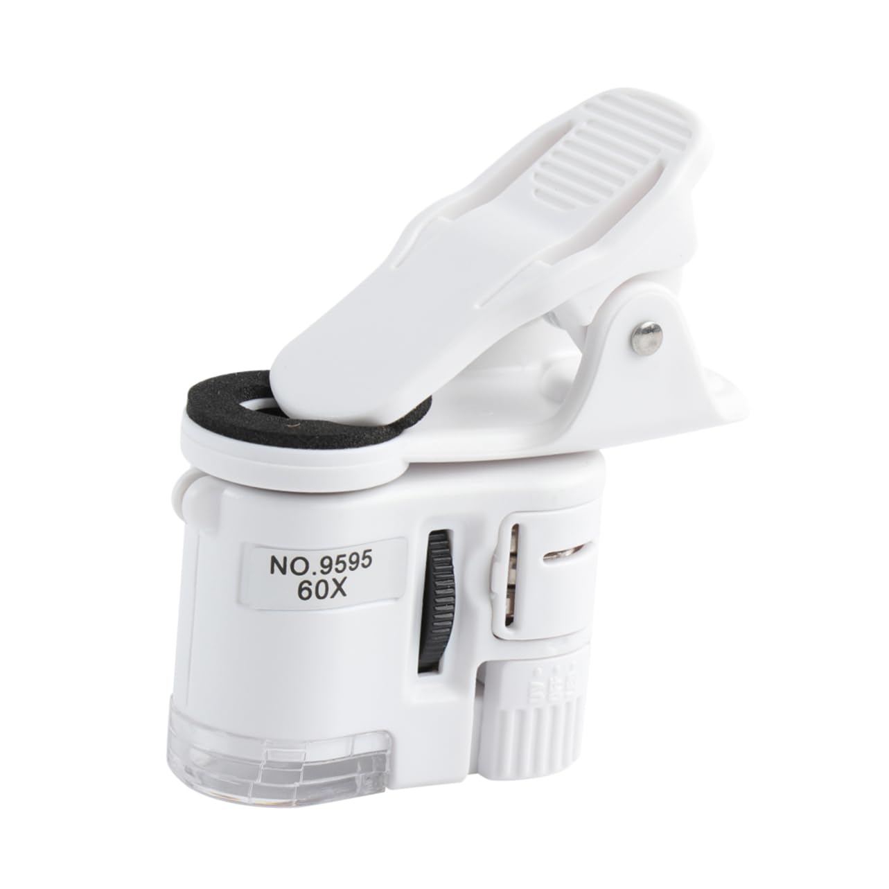 CORHAD Microscope Magnifier for Phone 60x Clip-on Camera for Jewelry Safe Convenient