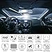 CHICOM 9.66 inch Mirror Dash Cam Touch Full Screen ; 1080P 170° Full HD Front Camera;1080P 140°Wide Angle Full HD Rear View Camera；Time-Lapse Photography (350 Degree Rotation Camera)