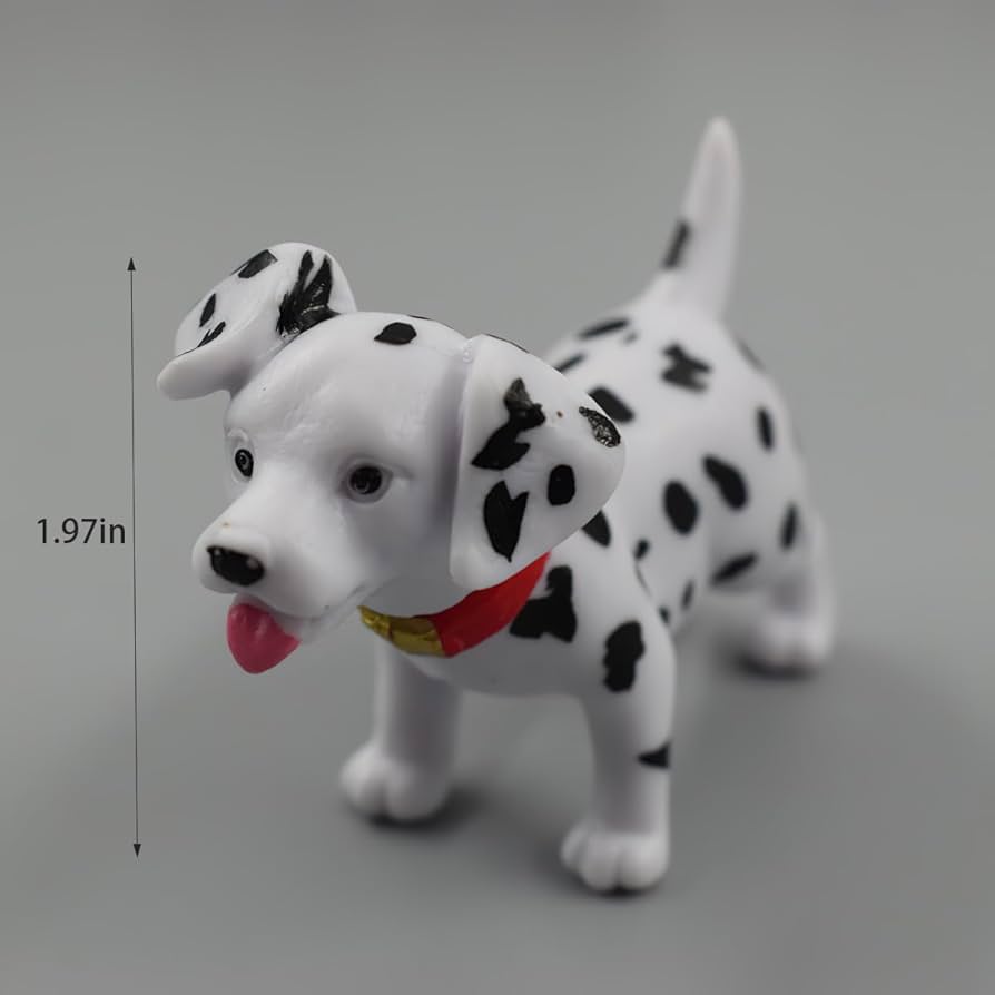 Amazon.co.jp: ミニ犬の置物、ダルメシアンフェアリーガーデン
