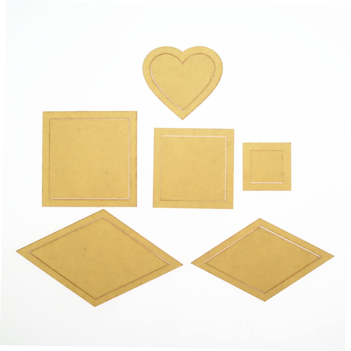 81piezas Plantilla De Acolchado Transparente Para Patchwork y De Costura Para Manualidades