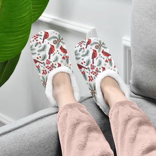House Slippers Men Woman Indoor Home Slippers Soft Fuzzy Memory Foam Slipper For Winter Bedroom Hotel Travel2