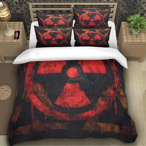 Housse de couette microfibre super douce effet 3D premium 200x200 - 5