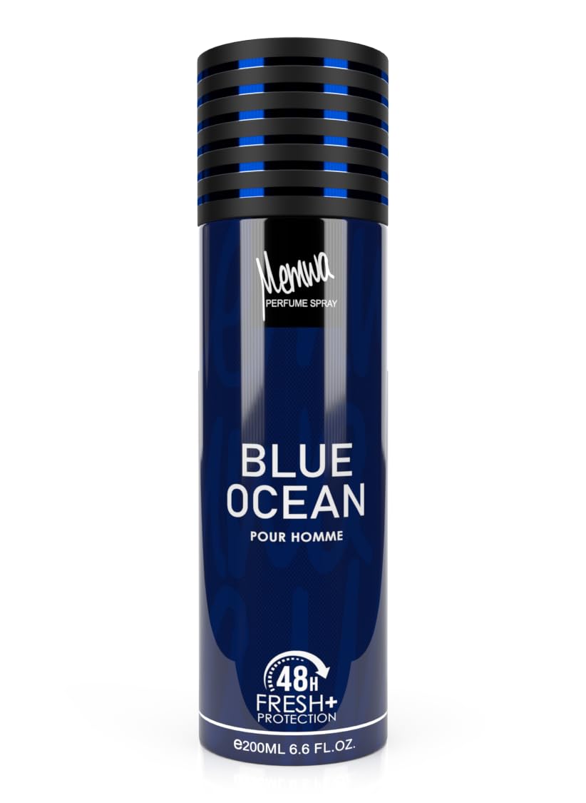 Memwa Blue Ocean Body Spray Perfume Deodorant For Men 200ml