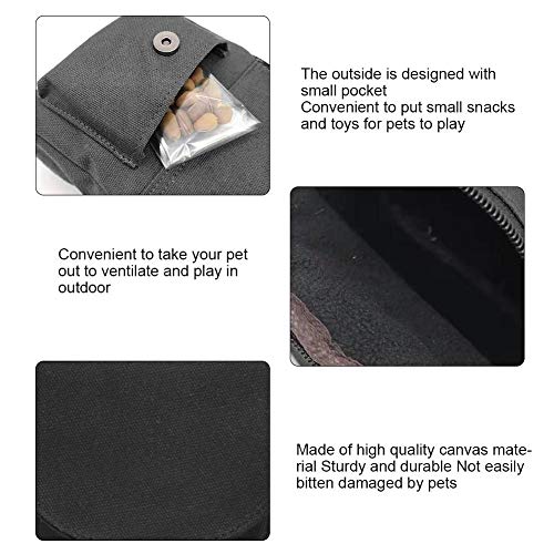 Cinnyi Reistas voor klein huisdier, Hamster Carrier Mini Outgoing schoudertas voor kleine egelkonijnen Totoro… - Image 5