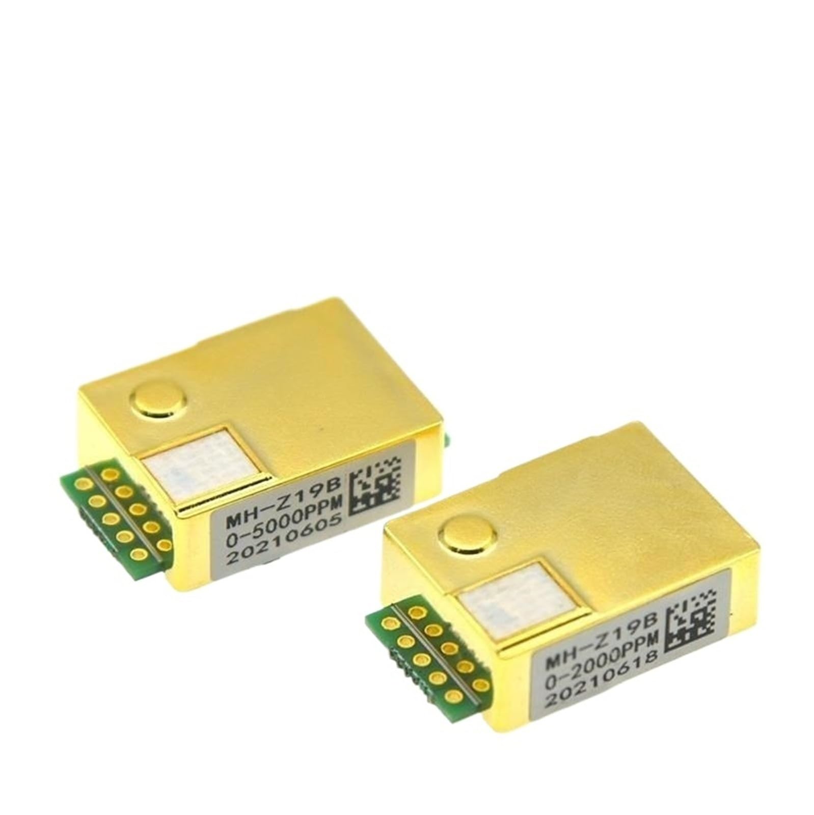 Módulo sensor de CO2 infrarrojo NDIR MH-Z19 MH-Z19B for monitor de dióxido de carbono (CO2), sensor de gas de 2000, 5000 y 10000 ppm, LART PWM(2000 with Terminal)