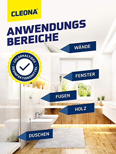 Schimmelverwijderaar tegen schimmel voor muur, badkamer, behanghout, voegen - 500ml met borstel - Image 5