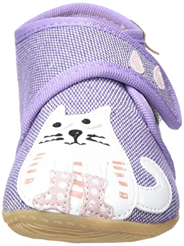 Living Kitzbühel Babyklett. Katze & Regenschirm meisjes slippers. - Afbeelding 3