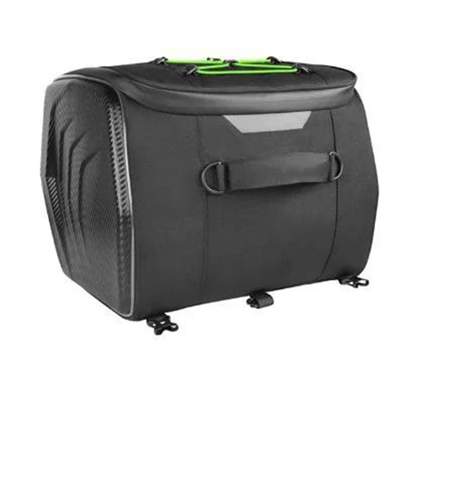 Estuche de Viaje Bolsas para Sillín De Motocicleta, para, Bolsa Trasera para La Mayoría Los Portaequipajes(Vert)