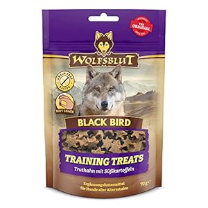 Wolfsblut – Training Treats Black Bird 7 x 70 g – Hundesnack – Hundefutter – Getreidefrei