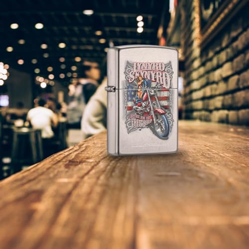 Encendedor Zippo Lynyrd Skynyrd Classic Street Chrome miniatura 4