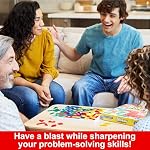 Mattel Games Blokus Strategy game for children and families with parts accessible to colorblind people and a single rule