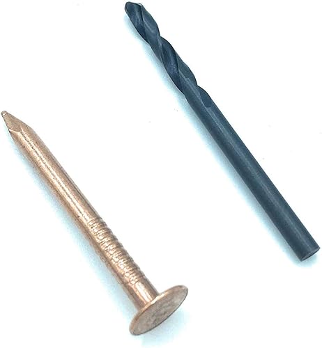 Miniatura 17 de EAGLE 1 Clavos de cobre con broca de eneldo inicial de 1/8 pulgadas (múltiples cantidades, 1.5 a 3 pulgadas) para techos resistentes a la corrosión