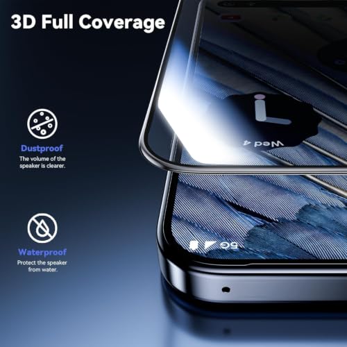 Image of WonRia 1+1 Pack - Tempered Glass for Pixel 11 5G with 3D Camera Lens Protector | UltraSonic FingerPrint Unlock | 9H Premium Screen Glass Protector | Installation Kit