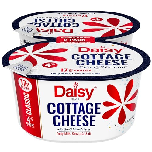 Daisy Brand Single Service Twin Pack 4% Cottage Cheese, 10.6 Oz (Pack Of 2) - Thumbnail 4