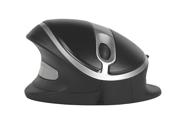 Bakker Elkhuizen BNEOYM Oyster Mouse Left and Right Handed 5 Buttons Scroll Wheel Cable Vertical