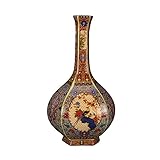 Florero Arreglo Floral de Hotel, Adornos clásicos for Porche, Sala de Estar, Mesa de Centro, Escritorio, Porcelana Antigua para Decoración del Hogar