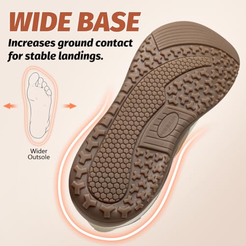 HOBIBEAR Wide Barefoot Shoes Hands Free Slip On Classic Retro Fashion Sneakers for Women Men - Image 6