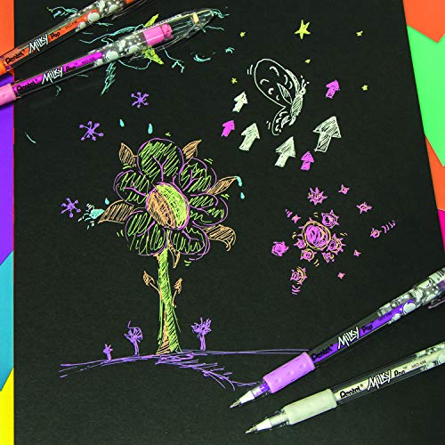 Pentel Milky Pop Pastel Gel Pen 0.8mm Tinta Blanca miniatura 2