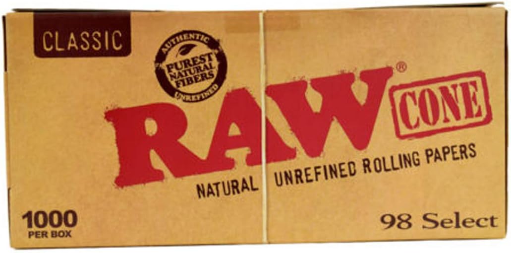 RAW Cones"98 Special" 1000 Cones Per Box Health & Household