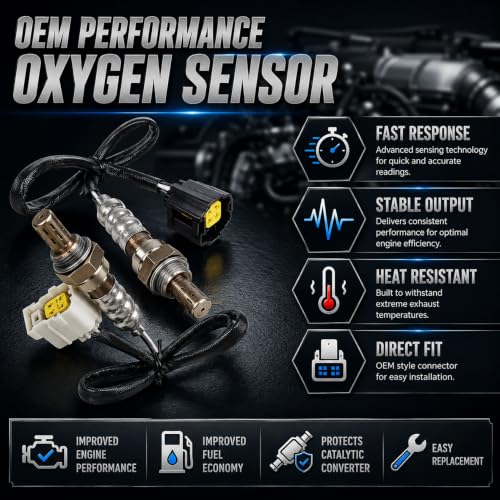 Par de sensores de oxígeno para Dodge Dakota y Ram 1500 miniatura 4