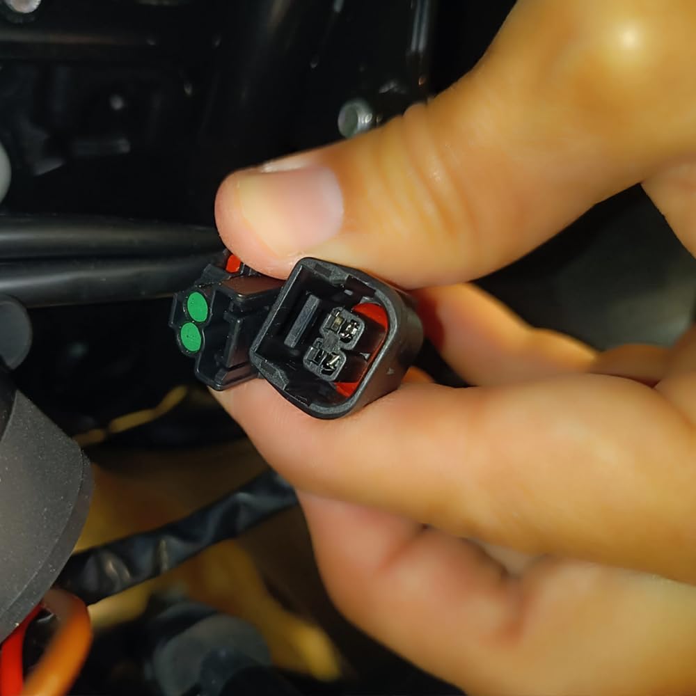 DC 12 V Steckdosen-Zubehör-Set mit Stecker, kompatibel mit Honda Transalp XL750 (nur US-Modelle)