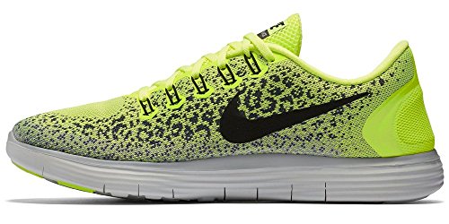 Nike Free RN Distance Laufschuhe Aktuelle Kollektion 2016 Neon/Schwarz/Weiß, Schuhgröße:EUR 47, Farbe:Neon