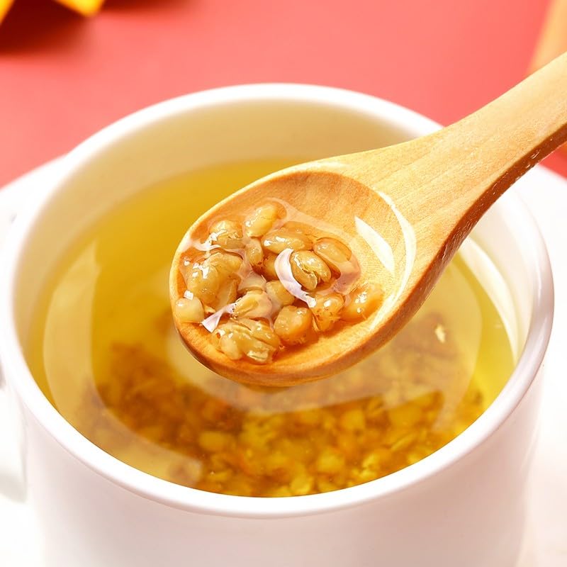 Miniatura 10 de 100% trigo sarraceno amarillo seco, 4.23 oz4.23 onzas, té de hojas sueltas sin OMG, té de hierbas naturalmente sin cafeína sin azúcar añadido